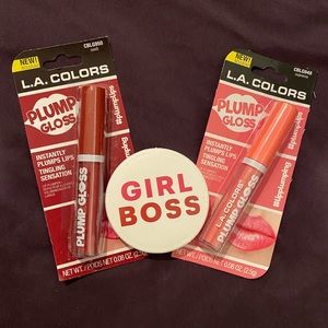 Lip Plump Gloss with Compact Mirror